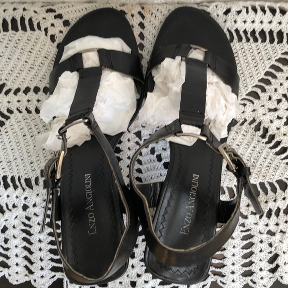 T-Strap Stacked Heels - Picture 5 of 5